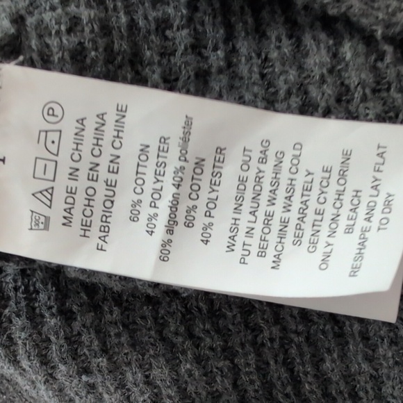 Michael Kors Women's Oversized Pullover Cowl Neck Knit Cotton Sweater Size Small - Picture 7 of 7